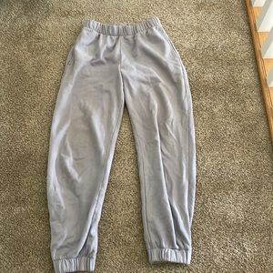 COPY - brandy mellville light blue sweatpants one size